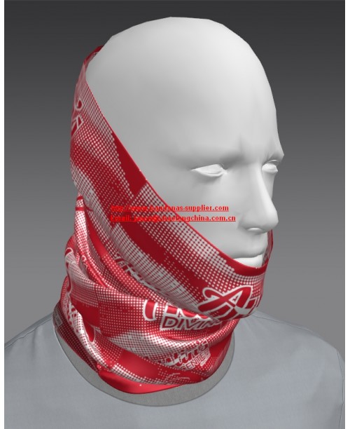 Fashion Promotional Scarf Seamless Tubular Headwear Custom Printed Multifunctional Bandanas